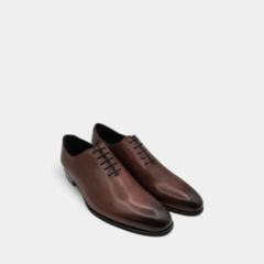 Scarpe One Piece stringate marrone anticato Marton Calzature